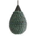 Arteriors Home DSS04 Eucalyptus Stain,Dark Eucalyptus Stain Ferndale Pendant Image 1