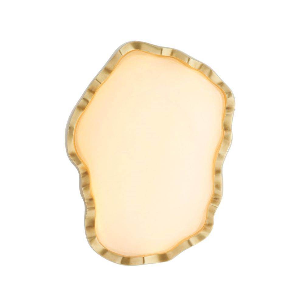 Arteriors Home DWC48 White,Antique Brass Grace Sconce Image 9