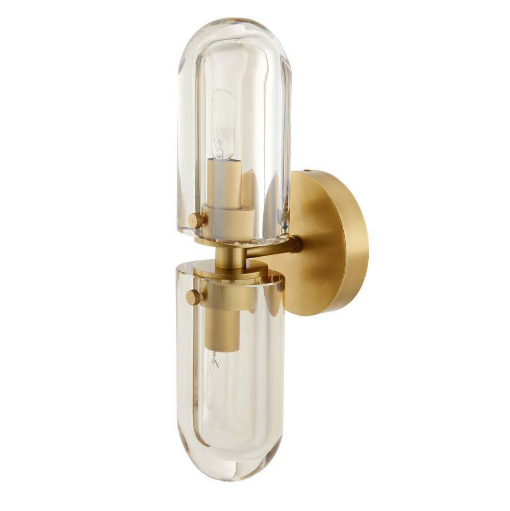 Arteriors Home DWC51 Champagne,Antique Brass Javier Sconce Image 3