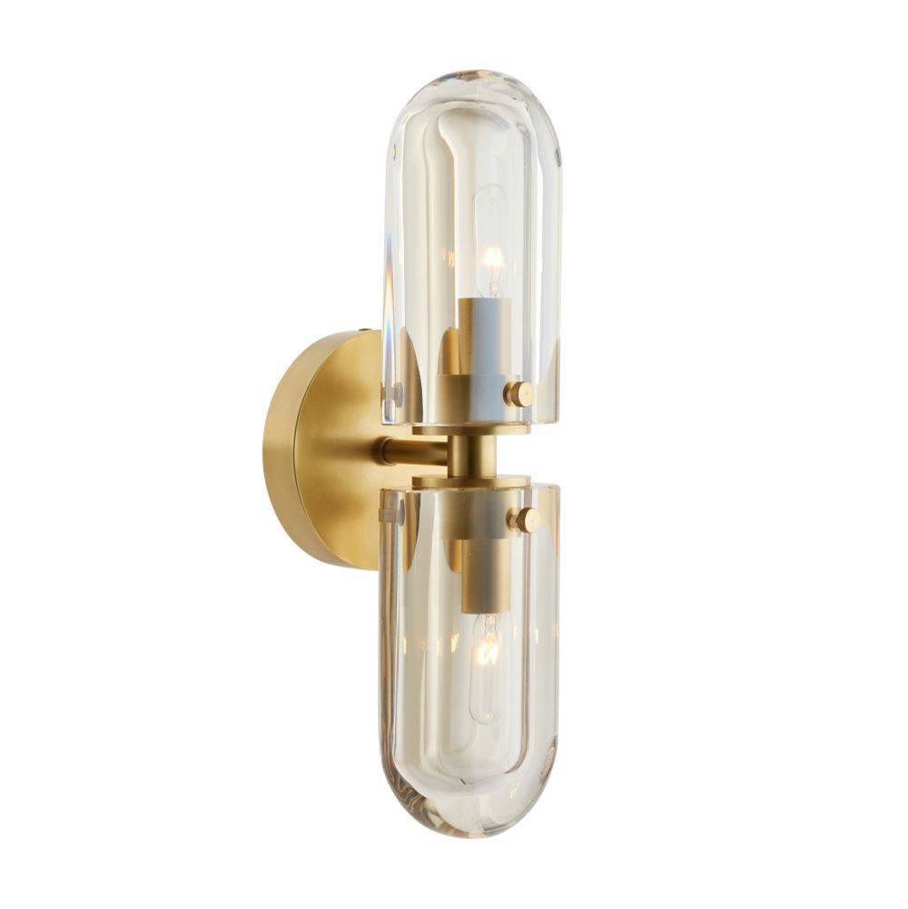 Arteriors Home DWC51 Champagne,Antique Brass Javier Sconce Image 1
