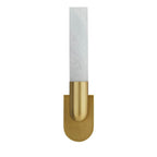 Arteriors Home DWC56 White,Antique Brass Haynes Sconce Image 9