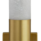 Arteriors Home DWC56 White,Antique Brass Haynes Sconce Image 4