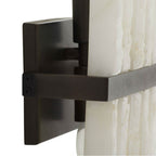 Arteriors Home DWC59 White,English Bronze Fairfax Sconce Image 6