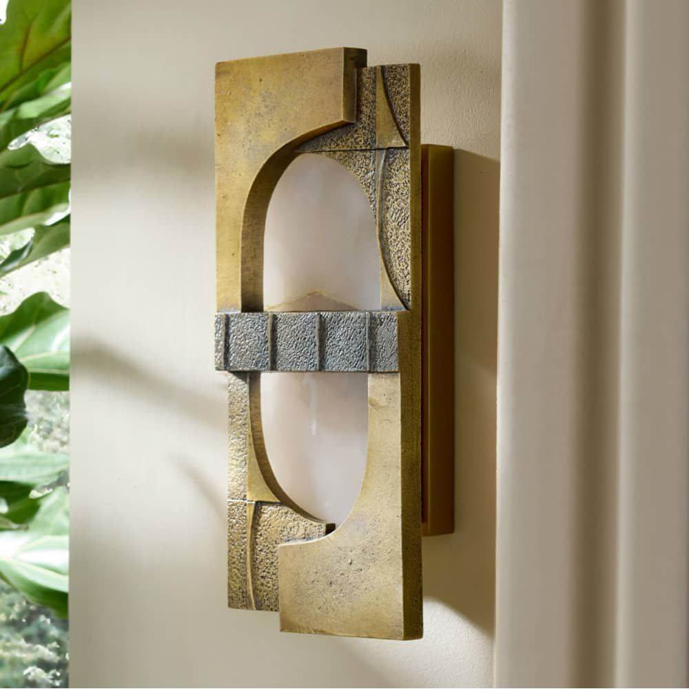 Arteriors Home DWC60 Antique Brass,English Bronze Graham Sconce Image 4