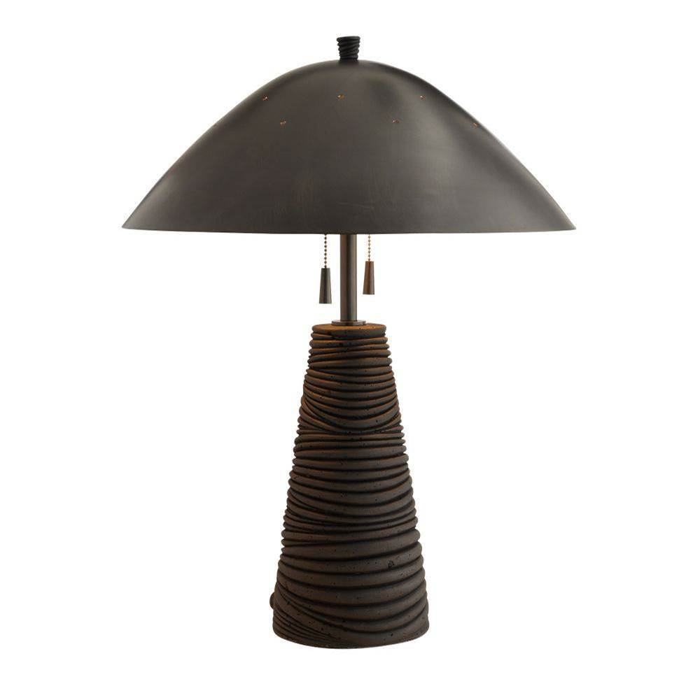 Arteriors Home PTC50 Black,Bronze Fender Lamp Image 2