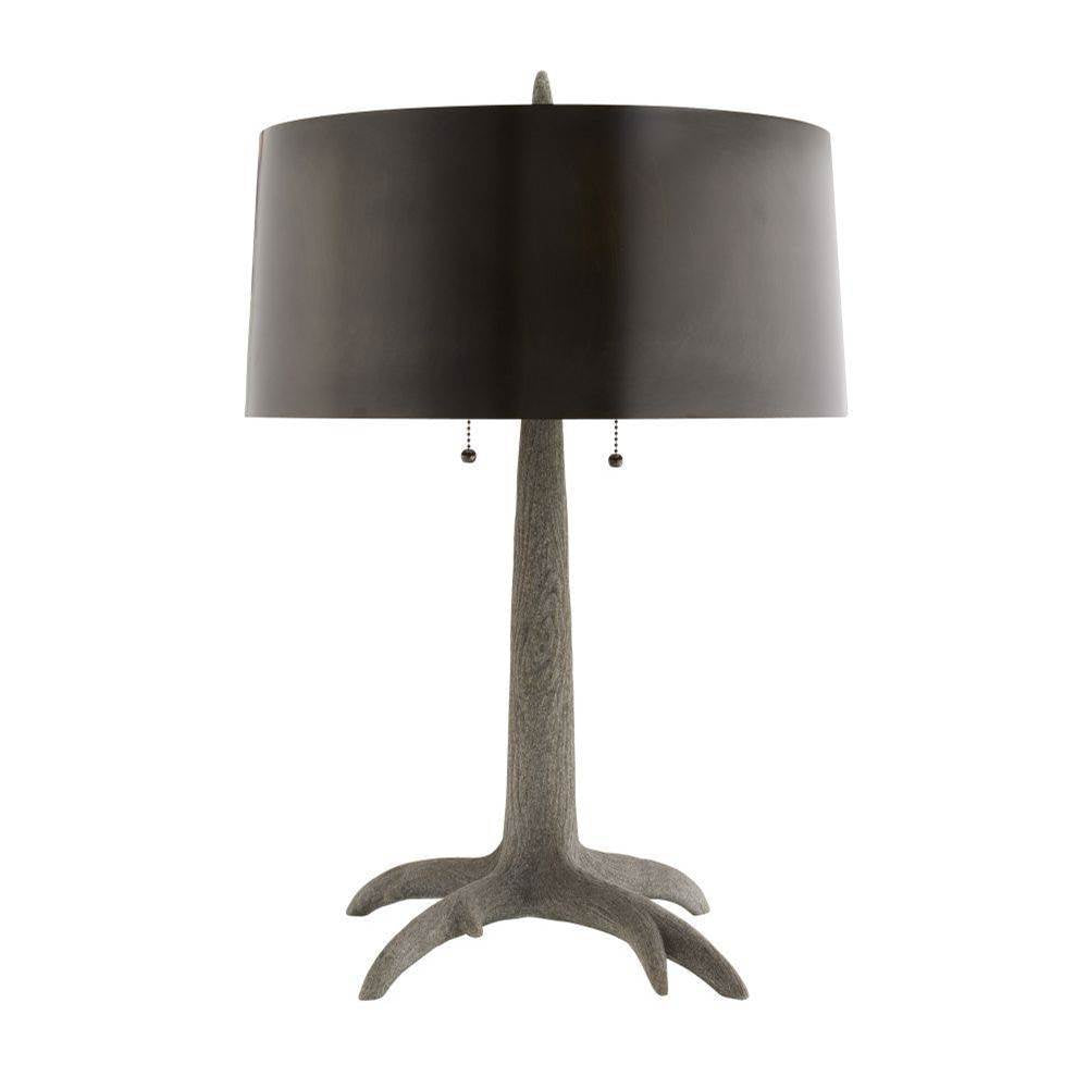 Arteriors Home PTC53 Graphite,Bronze Haggard Lamp Image 7