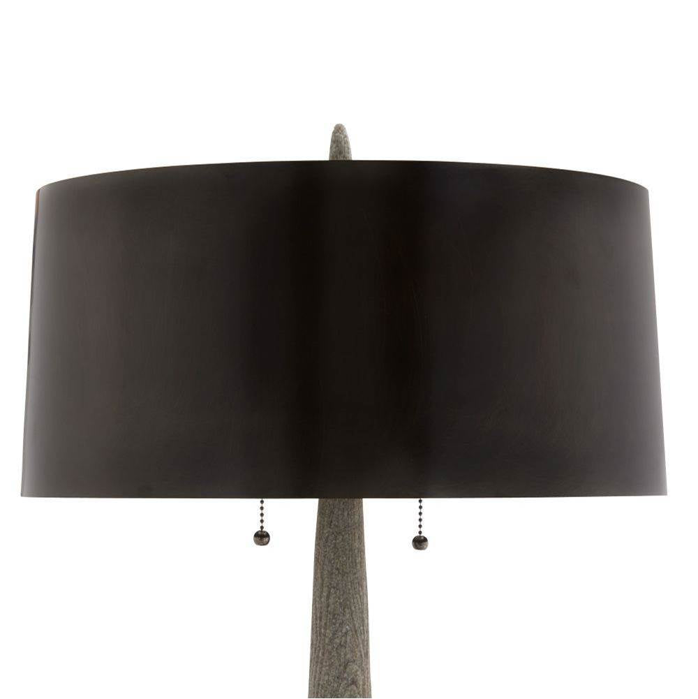 Arteriors Home PTC53 Graphite,Bronze Haggard Lamp Image 6