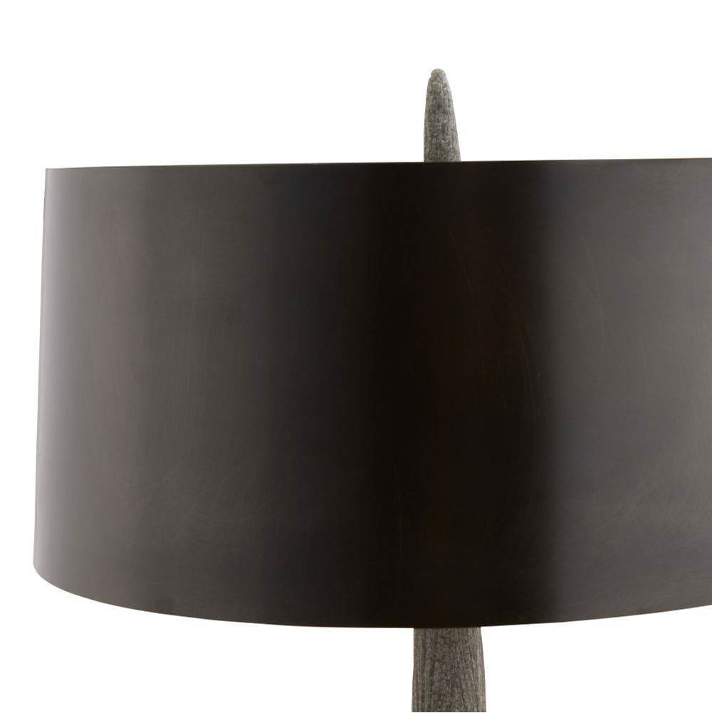 Arteriors Home PTC53 Graphite,Bronze Haggard Lamp Image 5