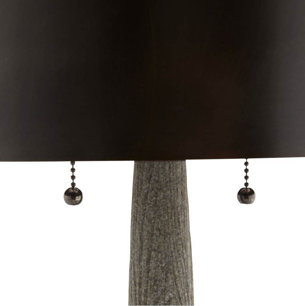 Arteriors Home PTC53 Graphite,Bronze Haggard Lamp Image 3