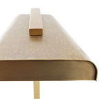 Arteriors Home PTC54 Antique Brass,White Genevieve Desk Lamp Image 6