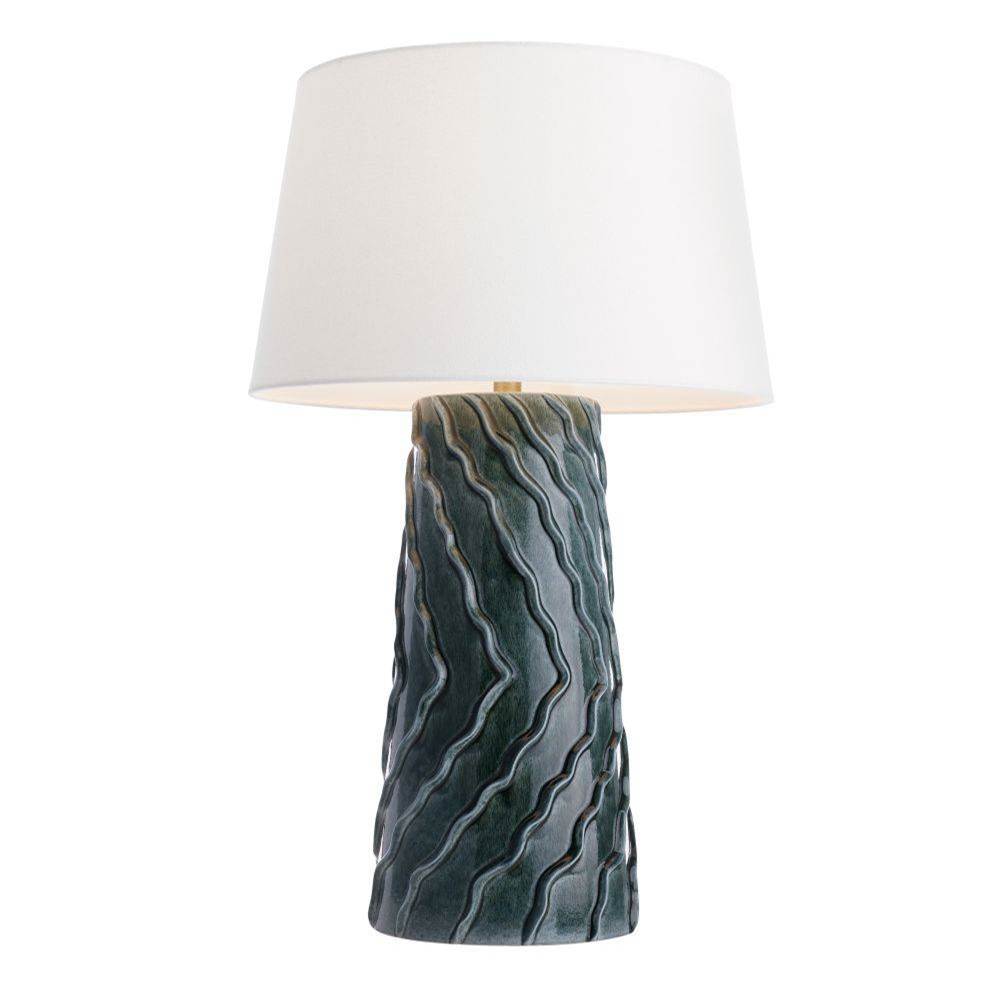 Arteriors Home PTE15-829 Amalfi,Antique Brass Huron Lamp Image 1