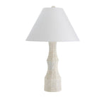 Arteriors Home PTS18-656 Egg Shell,Antique Brass Francine Lamp Image 8
