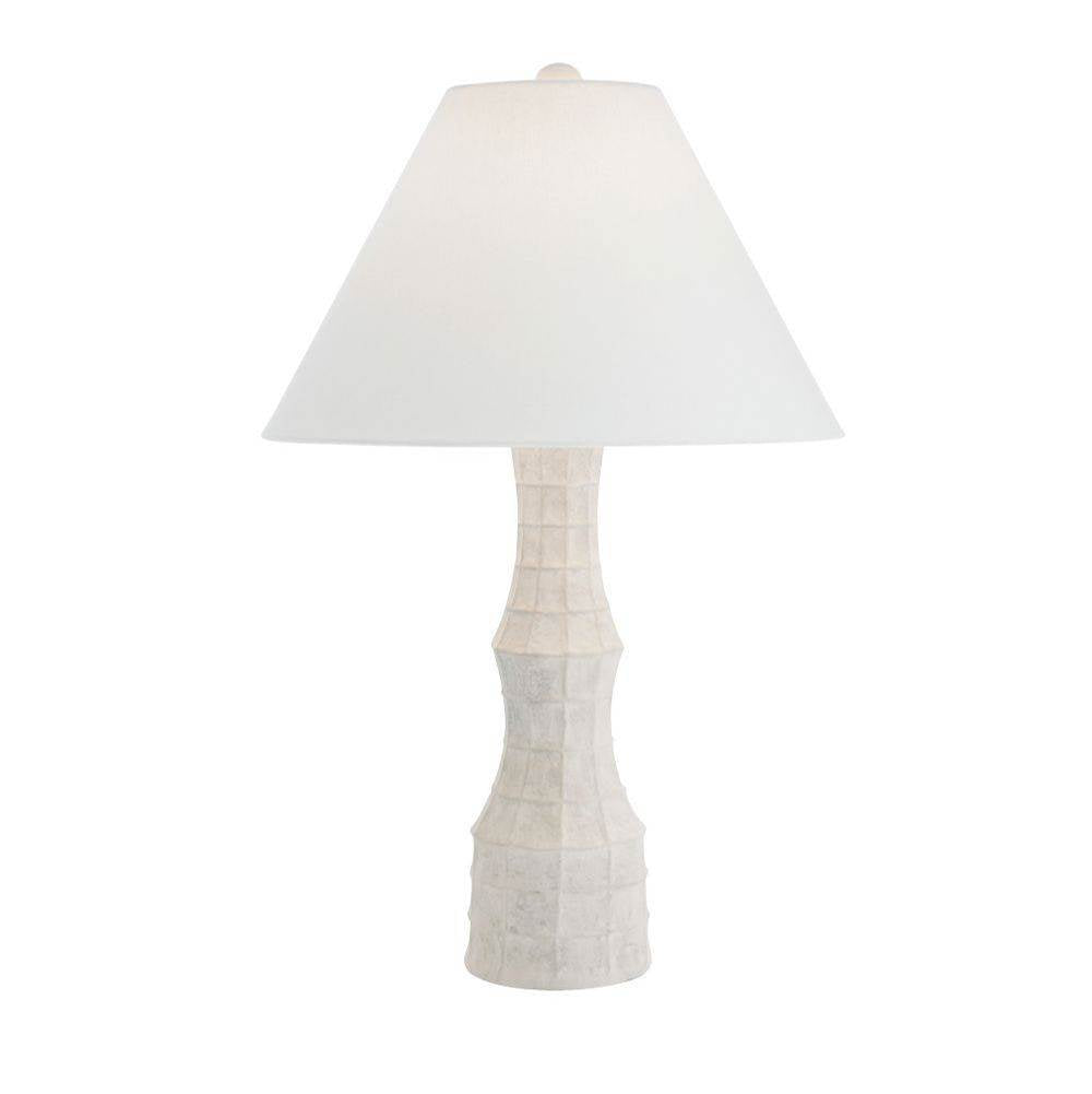 Arteriors Home PTS18-656 Egg Shell,Antique Brass Francine Lamp Image 1