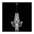 Allegri By Kalco Lighting Capri 18-in 4 Light Socket Chrome/clear Chandelier