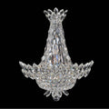 Allegri By Kalco Lighting Belluno 23-in 3 Light Socket Chrome/clear Wall Sconce