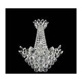 Allegri By Kalco Lighting Treviso 9.5-in 2 Light Socket Chrome/clear Wall Sconce