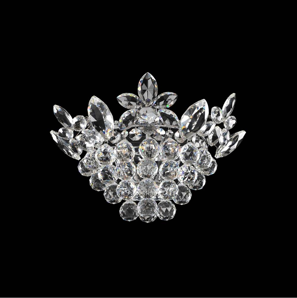 Allegri By Kalco Lighting 021021-010-FR001 Chrome Treviso 23-in 3 Light Socket Chrome/clear Wall Sconce Image 1