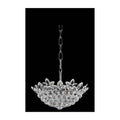 Allegri By Kalco Lighting Treviso 21-in 8 Light Socket Chrome/clear Chandelier