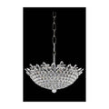 Allegri By Kalco Lighting Treviso 30-in 15 Light Socket Chrome/clear Chandelier