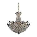 Allegri By Kalco Lighting Treviso 21-in 11 Light Socket 18k Gold/clear Chandelier