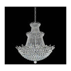 Allegri By Kalco Lighting 021052-010-FR001 Chrome Treviso 34.5-in 27 Light Socket Chrome/clear Chandelier Image 1