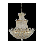 Allegri By Kalco Lighting Treviso 34.5-in 27 Light Socket Chrome/clear Chandelier