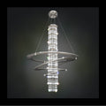 Allegri By Kalco Lighting Giovanni 32-in 7 Light Socket Brushed Nickel/clear Chandelier