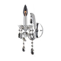 Allegri By Kalco Lighting Catalani 13-in 1 Light Socket Chrome/clear Wall Sconce