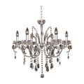 Allegri By Kalco Lighting Catalani 26-in 6 Light Socket Chrome/clear Chandelier