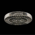 Allegri By Kalco Lighting Julien 24.5-in 9 Light Socket Chrome/clear Flush Mount
