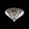 Allegri By Kalco Lighting Chauvet 10-in 2 Light Socket Chrome/clear Flush Mount