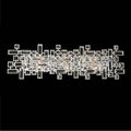 Allegri By Kalco Lighting Vermeer 30-in 6 Light Socket Chrome/clear Vanity Light