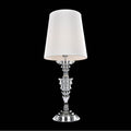 Allegri By Kalco Lighting Cosimo 11.75-in 1 Light Socket Chrome/clear Table Lamp
