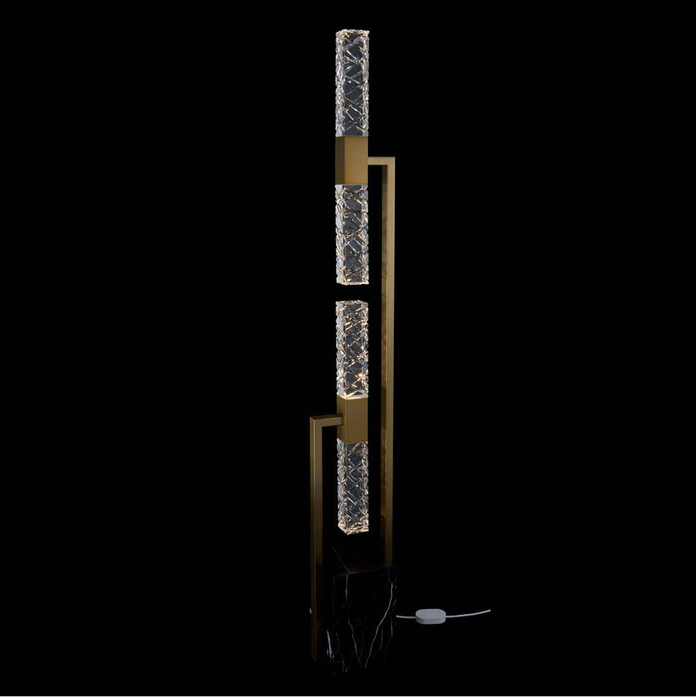 Allegri By Kalco Lighting 028095-044-FR001 Winter Brass Apollo 72-in 1 Light Led Winter Brass/clear Floor Lamp Image 1
