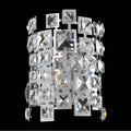 Allegri By Kalco Lighting Dolo 8-in 1 Light Socket Chrome/clear Wall Sconce