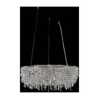 Allegri By Kalco Lighting 029052-010-FR001 Chrome Voltare 32-in 9 Light Socket Chrome/clear Chandelier Image 1