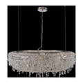 Allegri By Kalco Lighting Voltare 42-in 12 Light Socket Chrome/clear Chandelier
