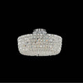 Allegri By Kalco Lighting Cesano 18-in 5 Light Socket Chrome/clear Semi-flush Mount