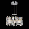 Allegri By Kalco Lighting Glacier 20-in 1 Light Led Chrome Pendant