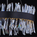 Allegri By Kalco Lighting Glacier 20-in 1 Light Led Chrome Pendant