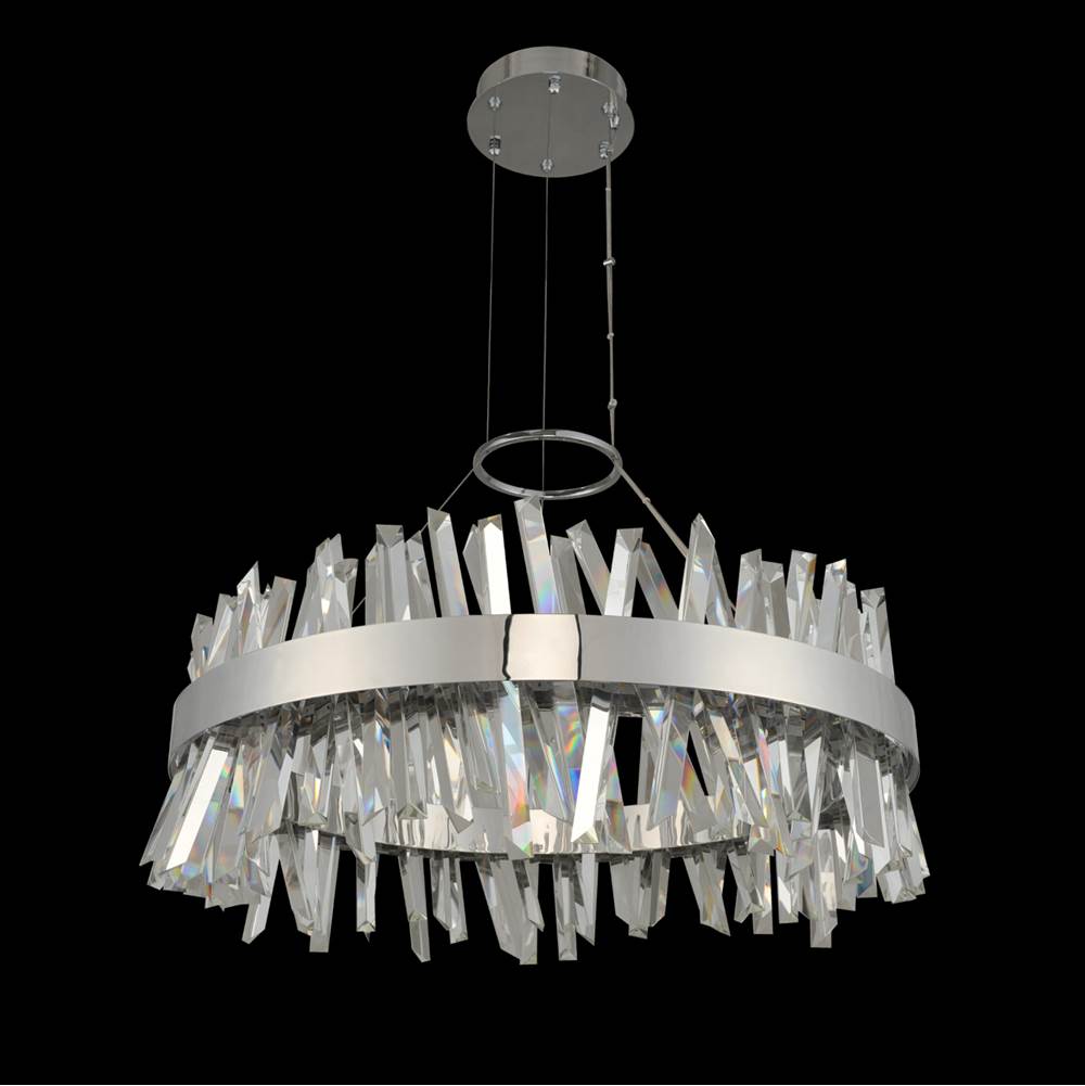 Allegri By Kalco Lighting Glacier 32-in 1 Light Led Chrome Chandelier