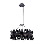 Allegri By Kalco Lighting Glacier 32-in 1 Light Led Chrome Chandelier
