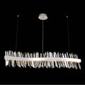 Allegri By Kalco Lighting Glacier 60-in 1 Light Led Chrome Linear Pendant