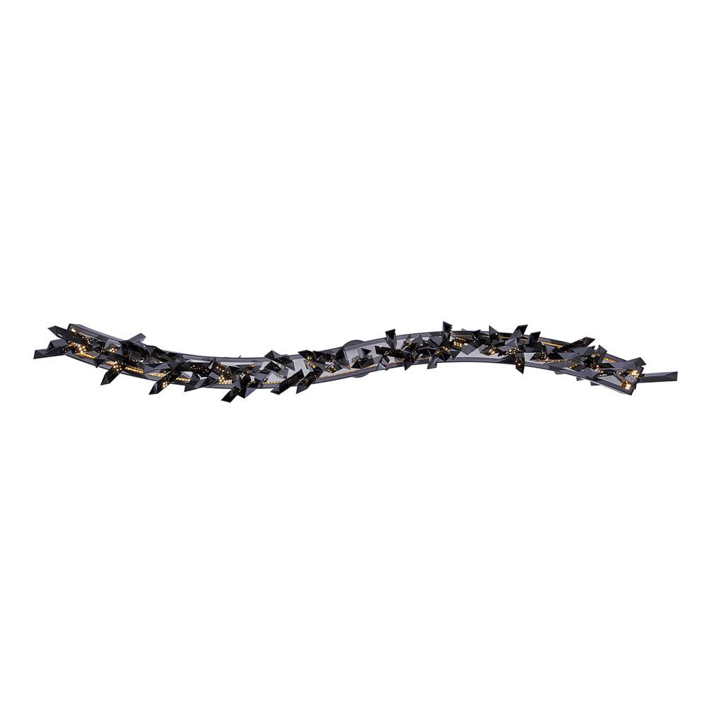 Allegri By Kalco Lighting Glacier 60-in 1 Light Led Chrome Linear Pendant