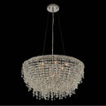 Allegri By Kalco Lighting Massimo 23-in 9 Light Socket Chrome/clear Chandelier