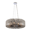 Allegri By Kalco Lighting Anello 26-in 9 Light Socket Chrome Pendant