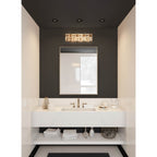 Allegri By Kalco Lighting Modello 20-in 6 Light Socket Chrome Vanity Light