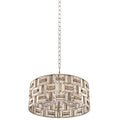 Allegri By Kalco Lighting Modello 23-in 6 Light Socket Chrome Semi-flush Mount