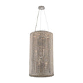 Allegri By Kalco Lighting Torre 18-in 12 Light Socket Chrome/clear Chandelier