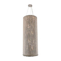 Allegri By Kalco Lighting Torre 18-in 18 Light Socket Chrome/clear Chandelier